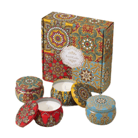Scented Candles Set - 4PCs