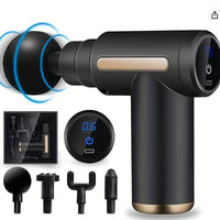 Fascia Massage Gun with an LED Touch Screen