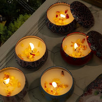Scented Candles Set - 4PCs