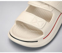 Summer Men Slippers EVA Soft-soled Platform Slides Unisex Sneaker Sandals Casual Beach Shoes Women Indoor Outdoor Flip Flops