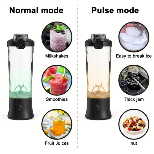 20oz Portable Blender with USB Rechargeable Battery