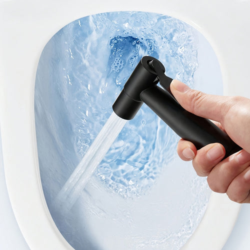 Handheld Bidet Sprayer Set, SUS304 Stainless Steel, Matte Black