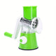1pc Portable Manual Vegetable Cutter Slicer Multifunctional Round Rotate Mandoline Slicer Potato Cheese Kitchen Gadgets