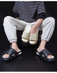 Evshine EVA Thick Sole Sandals For Women Non-Slips Bathroom Slippers Women Men Fashion Flip Flops Unisex Home Shoes For Outdoor