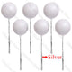 10Pcs Tassels Tail Balloons 16 Colors 22Inch Gold 4D Round Balloons with Tassel Tails for Birthday Baby Shower Wedding Decor
