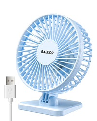GAIATOP Mini USB Desktop Fan Portable Fan Desktop Office USB Quiet Cooling Fans Three Speed Adjustment Suitable For Home Office