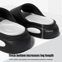 Evshine EVA Thick Sole Sandals For Women Non-Slips Bathroom Slippers Women Men Fashion Flip Flops Unisex Home Shoes For Outdoor