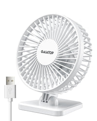 GAIATOP Mini USB Desktop Fan Portable Fan Desktop Office USB Quiet Cooling Fans Three Speed Adjustment Suitable For Home Office