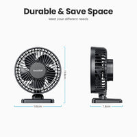 GAIATOP Mini USB Desktop Fan Portable Fan Desktop Office USB Quiet Cooling Fans Three Speed Adjustment Suitable For Home Office