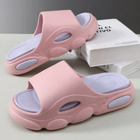 Evshine EVA Thick Sole Sandals For Women Non-Slips Bathroom Slippers Women Men Fashion Flip Flops Unisex Home Shoes For Outdoor