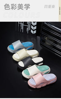 Evshine EVA Thick Sole Sandals For Women Non-Slips Bathroom Slippers Women Men Fashion Flip Flops Unisex Home Shoes For Outdoor
