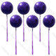 10Pcs Tassels Tail Balloons 16 Colors 22Inch Gold 4D Round Balloons with Tassel Tails for Birthday Baby Shower Wedding Decor