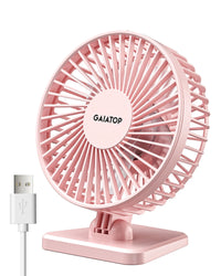 GAIATOP Mini USB Desktop Fan Portable Fan Desktop Office USB Quiet Cooling Fans Three Speed Adjustment Suitable For Home Office