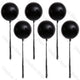 10Pcs Tassels Tail Balloons 16 Colors 22Inch Gold 4D Round Balloons with Tassel Tails for Birthday Baby Shower Wedding Decor