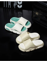 Evshine EVA Thick Sole Sandals For Women Non-Slips Bathroom Slippers Women Men Fashion Flip Flops Unisex Home Shoes For Outdoor