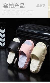 Evshine EVA Thick Sole Sandals For Women Non-Slips Bathroom Slippers Women Men Fashion Flip Flops Unisex Home Shoes For Outdoor