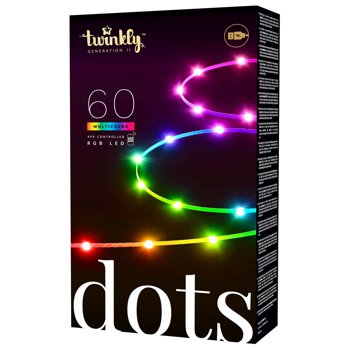 Twinkly DOTS mit 60 RGB LED 8mm